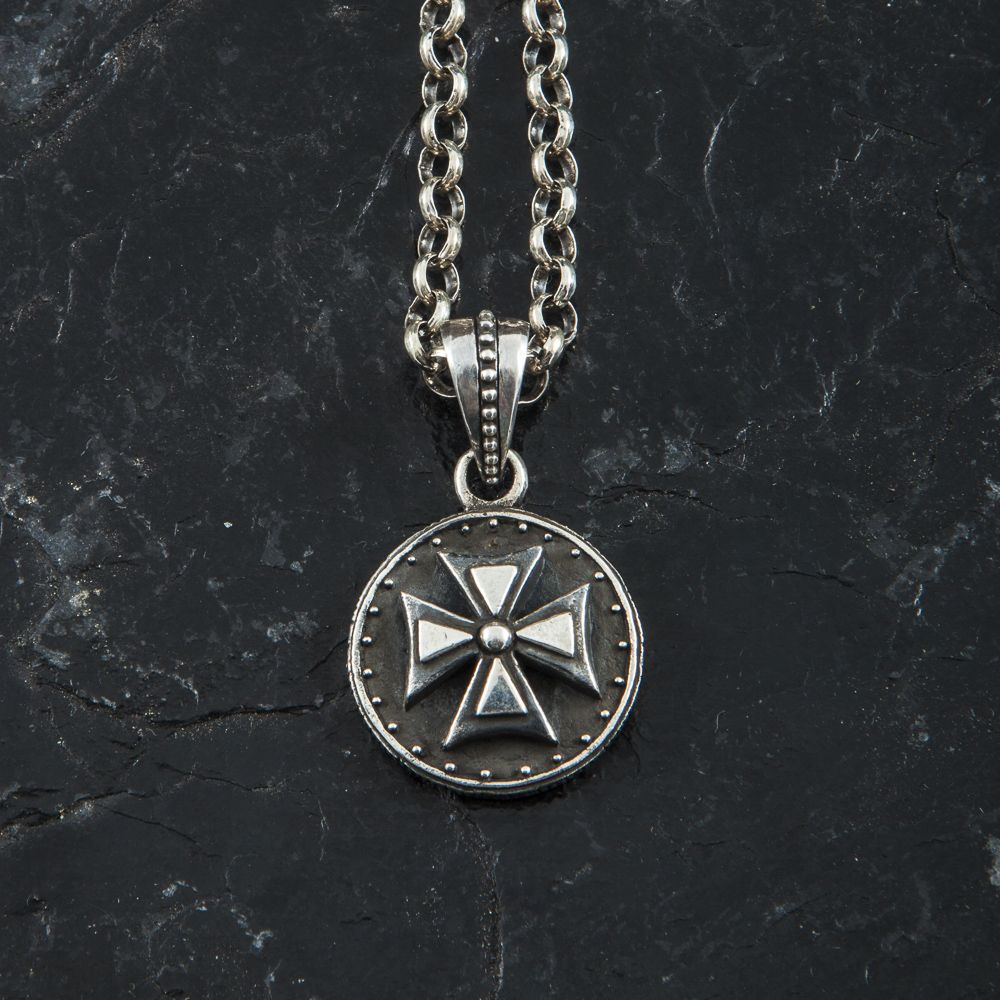 Anhänger Coin Kreuz