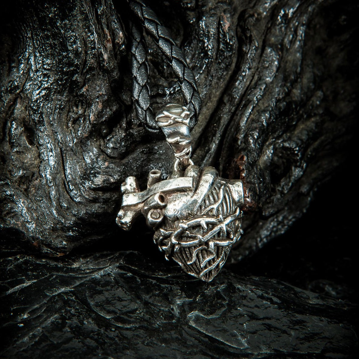 Anhänger Dornenherz klein