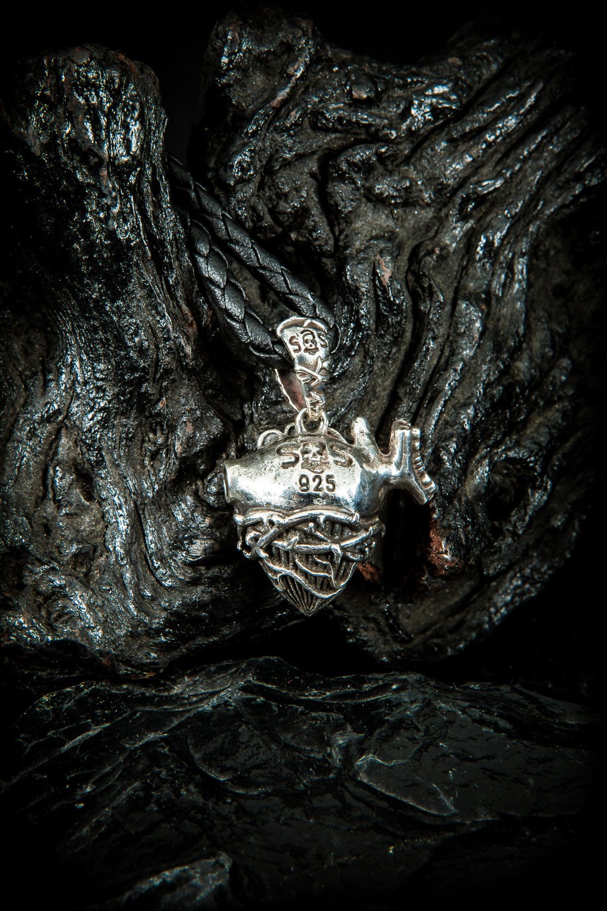 Anhänger Dornenherz klein