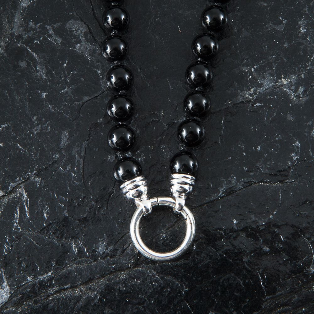 Kette Onyx 8mm poliert