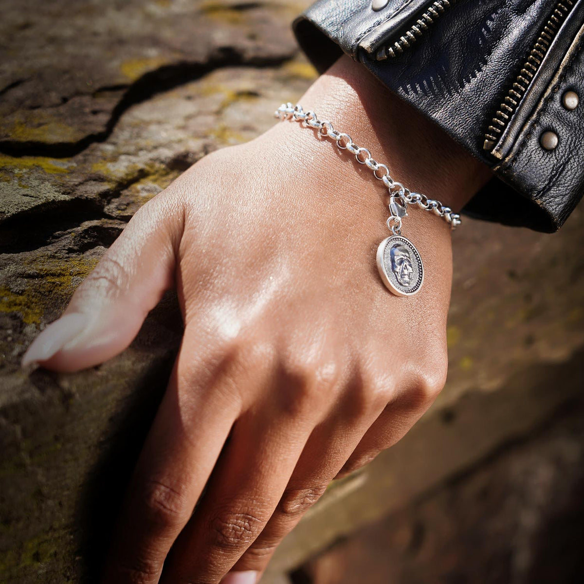 Anhänger Charm Totenkopf