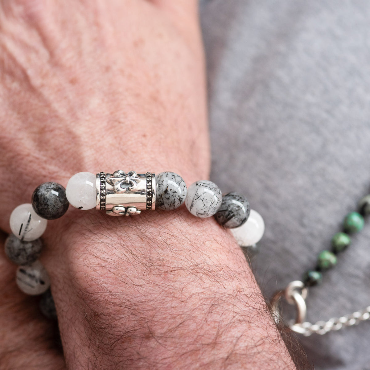 Armband Lilie Rutilquarz