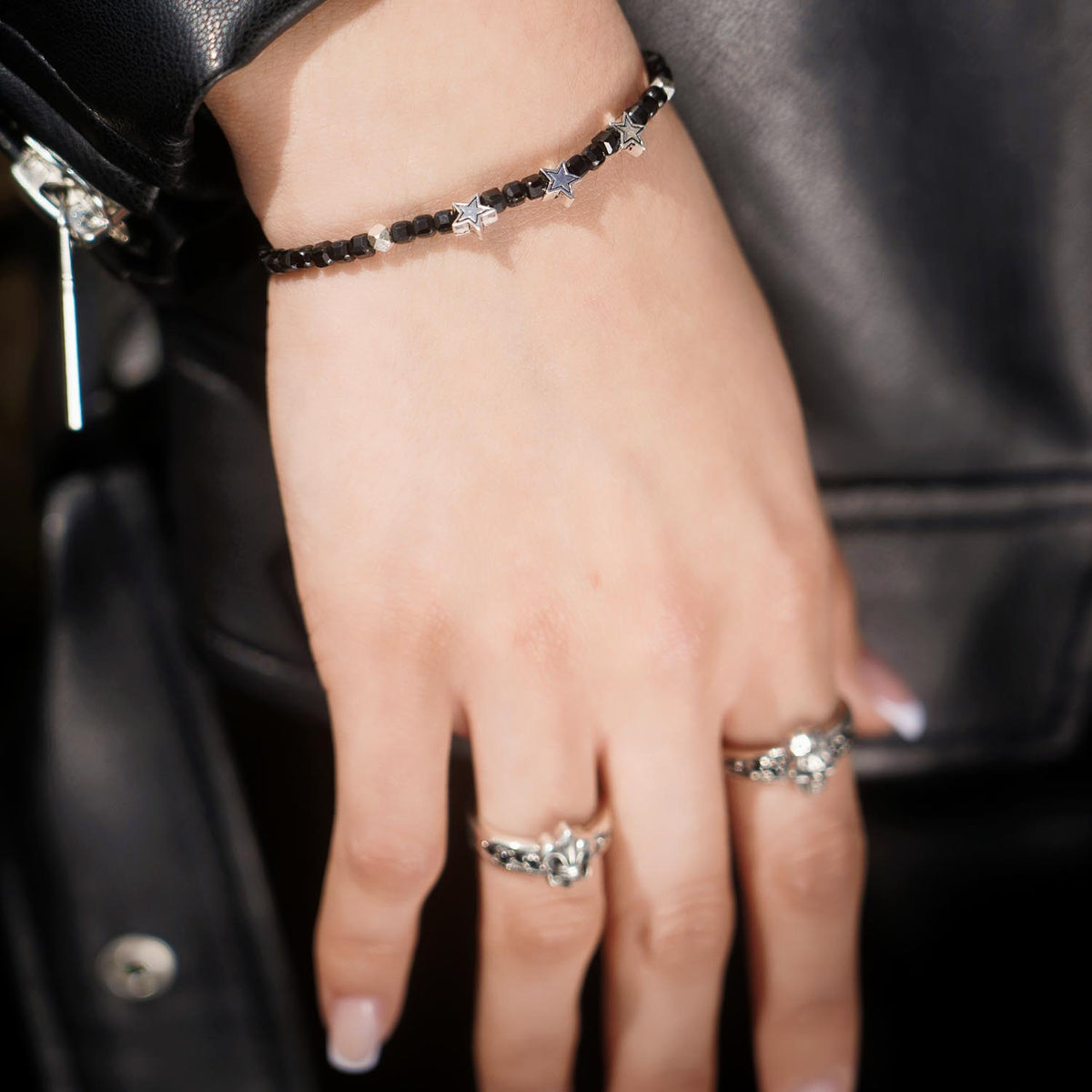 Armband Stern Turmalin