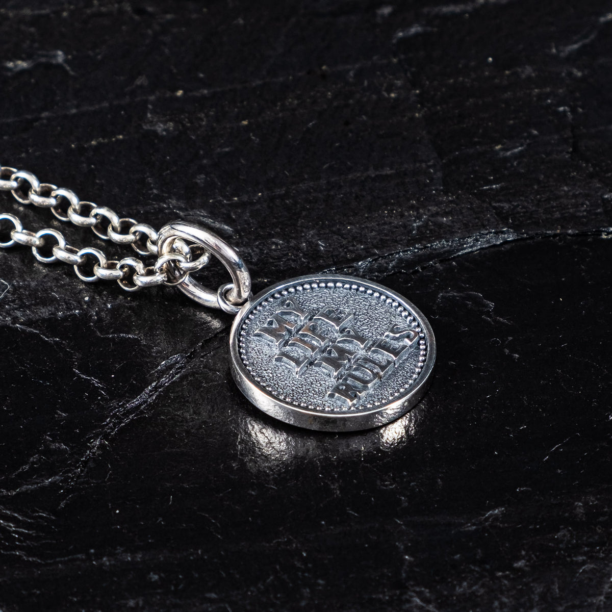 Anhänger "My life my rules" - klein