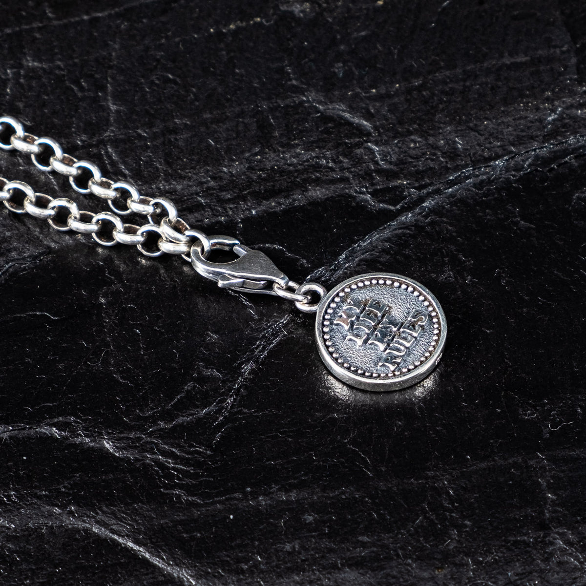 Anhänger Charm "My life my rules" - klein