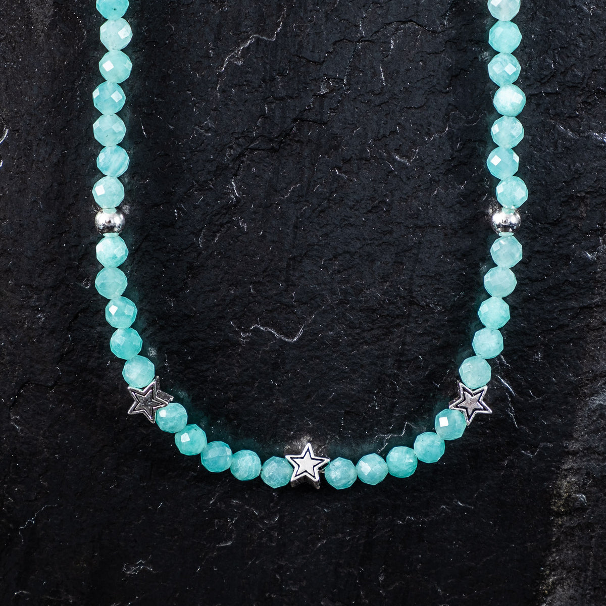 Kette Stern Amazonit
