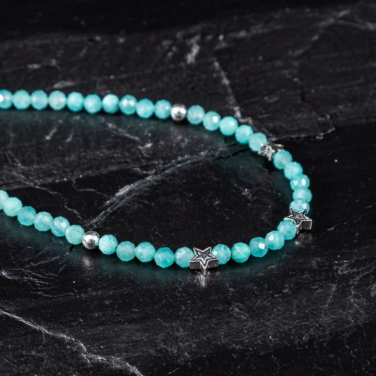 Kette Stern Amazonit