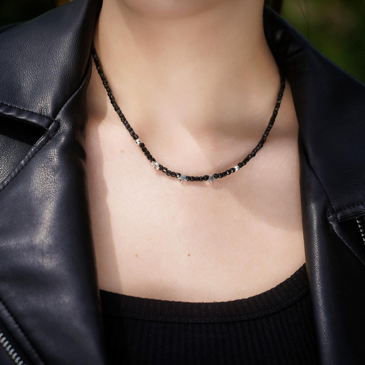 Kette Stern Turmalin