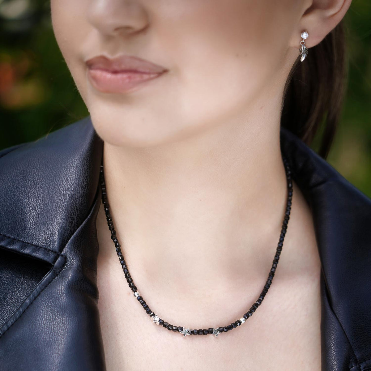 Kette Stern Turmalin