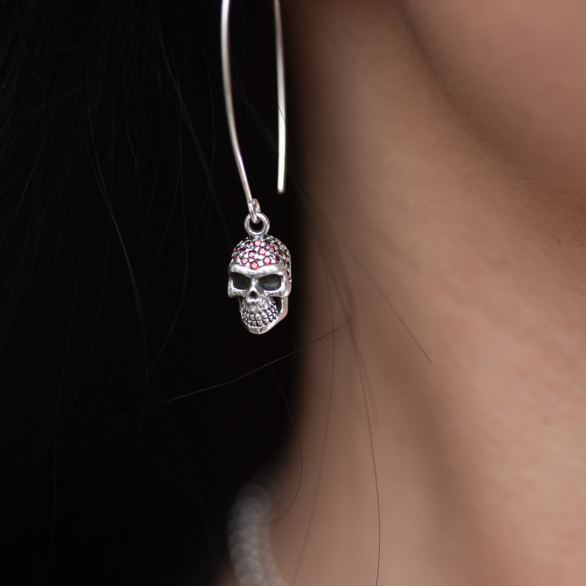 Skull earrings