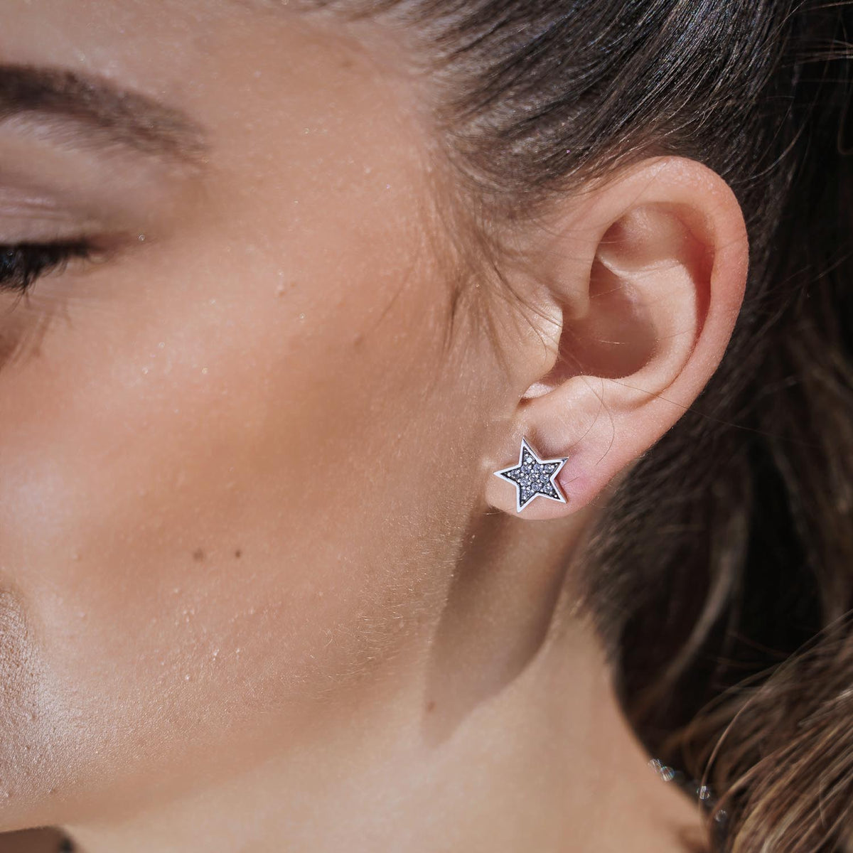 Ohrringe Stern