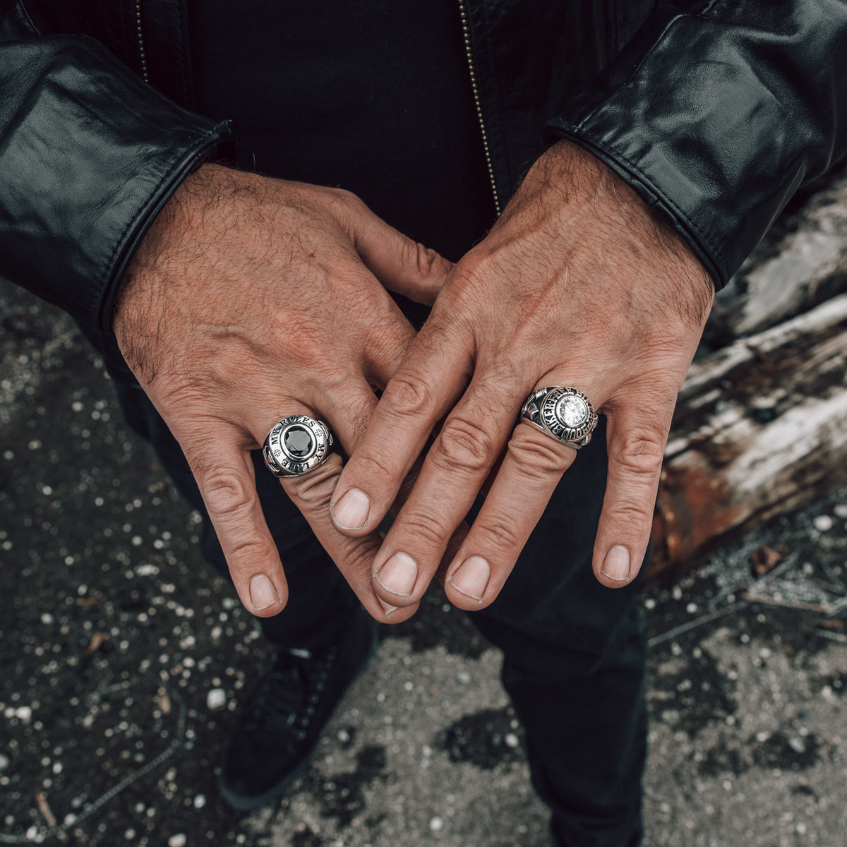 College Ring Free Biker Proud Biker