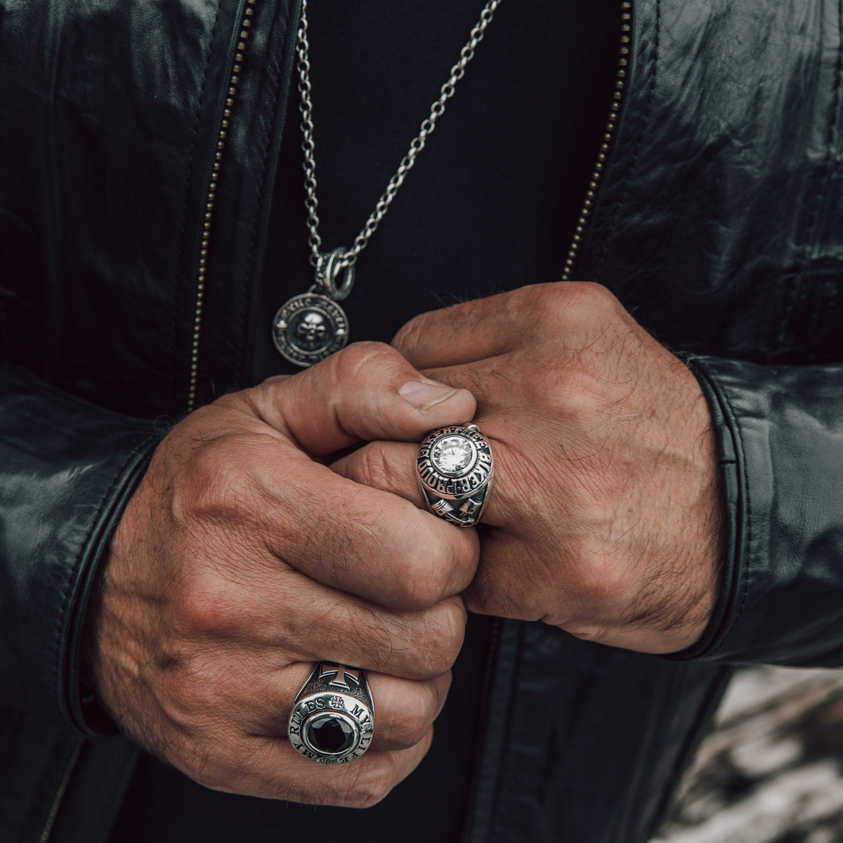 College Ring Free Biker Proud Biker