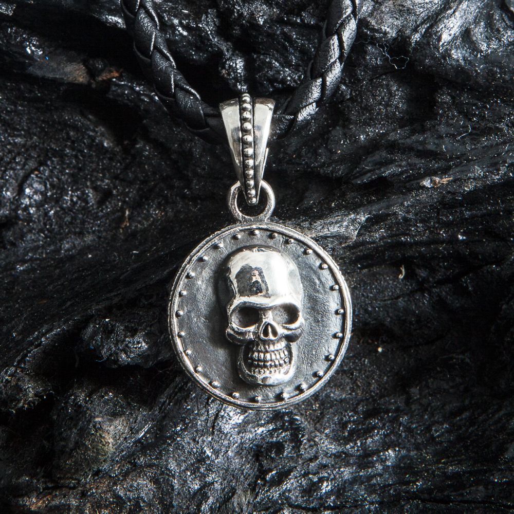 Anhänger Coin  Skull