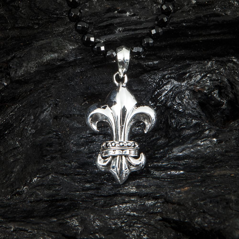 lilie and white jewellery Pendant lily small – S2S Silver2Silver