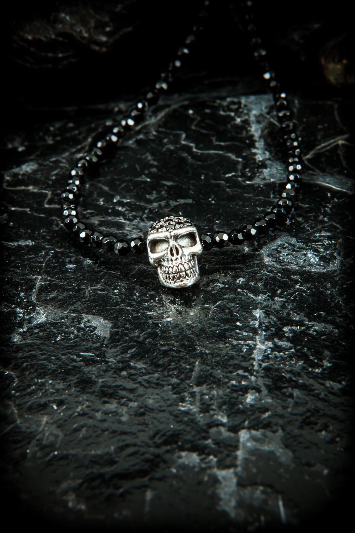 Anhänger Skull (Bead) schwarz