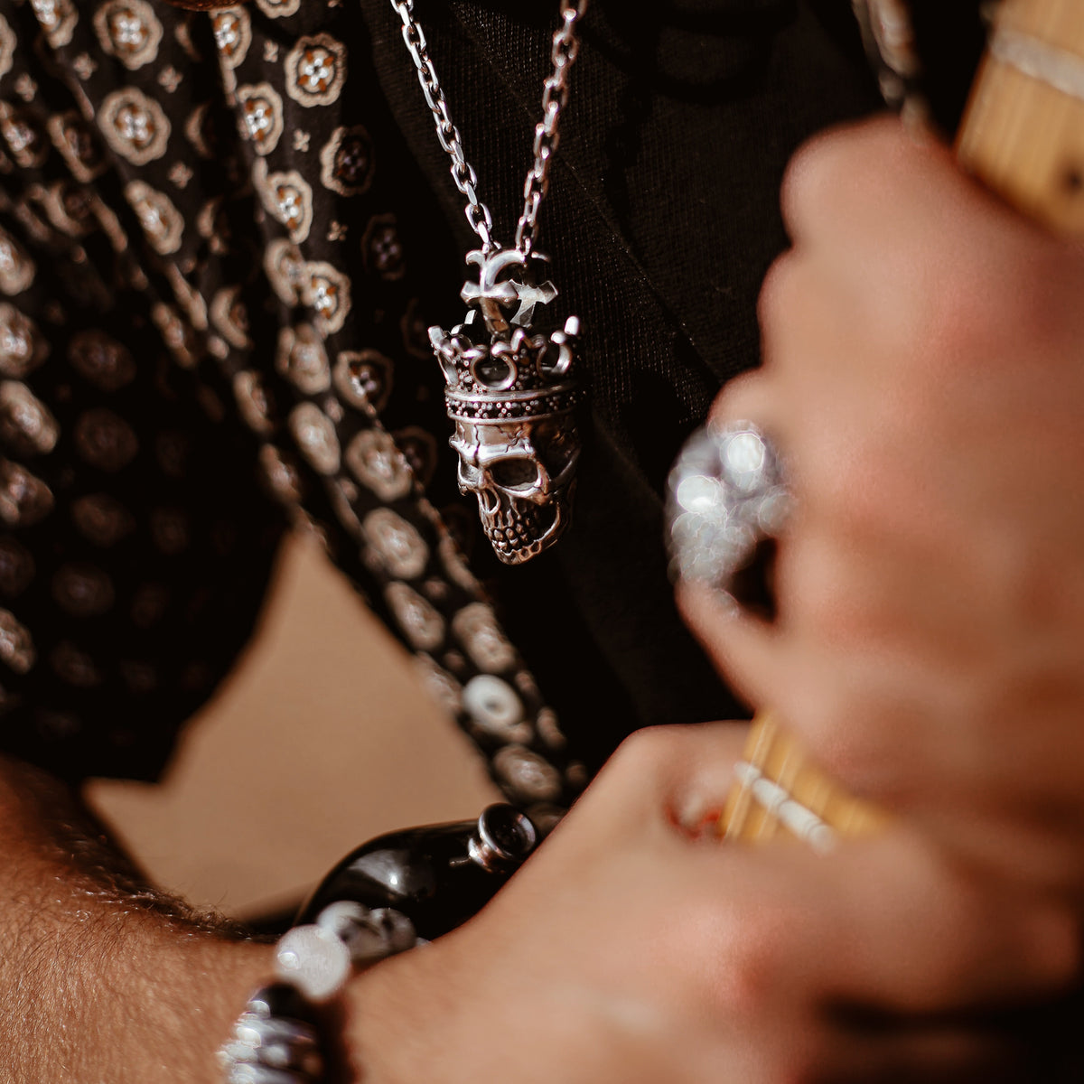 Anhänger King Skull