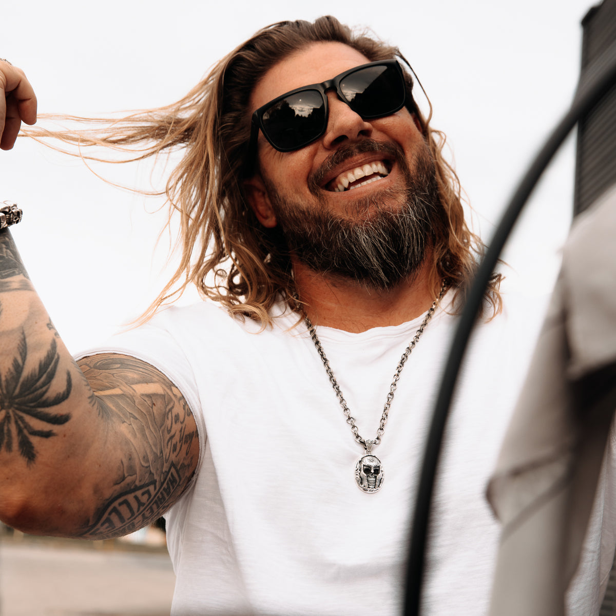 ANHÄNGER TOTENKOPF MASKE