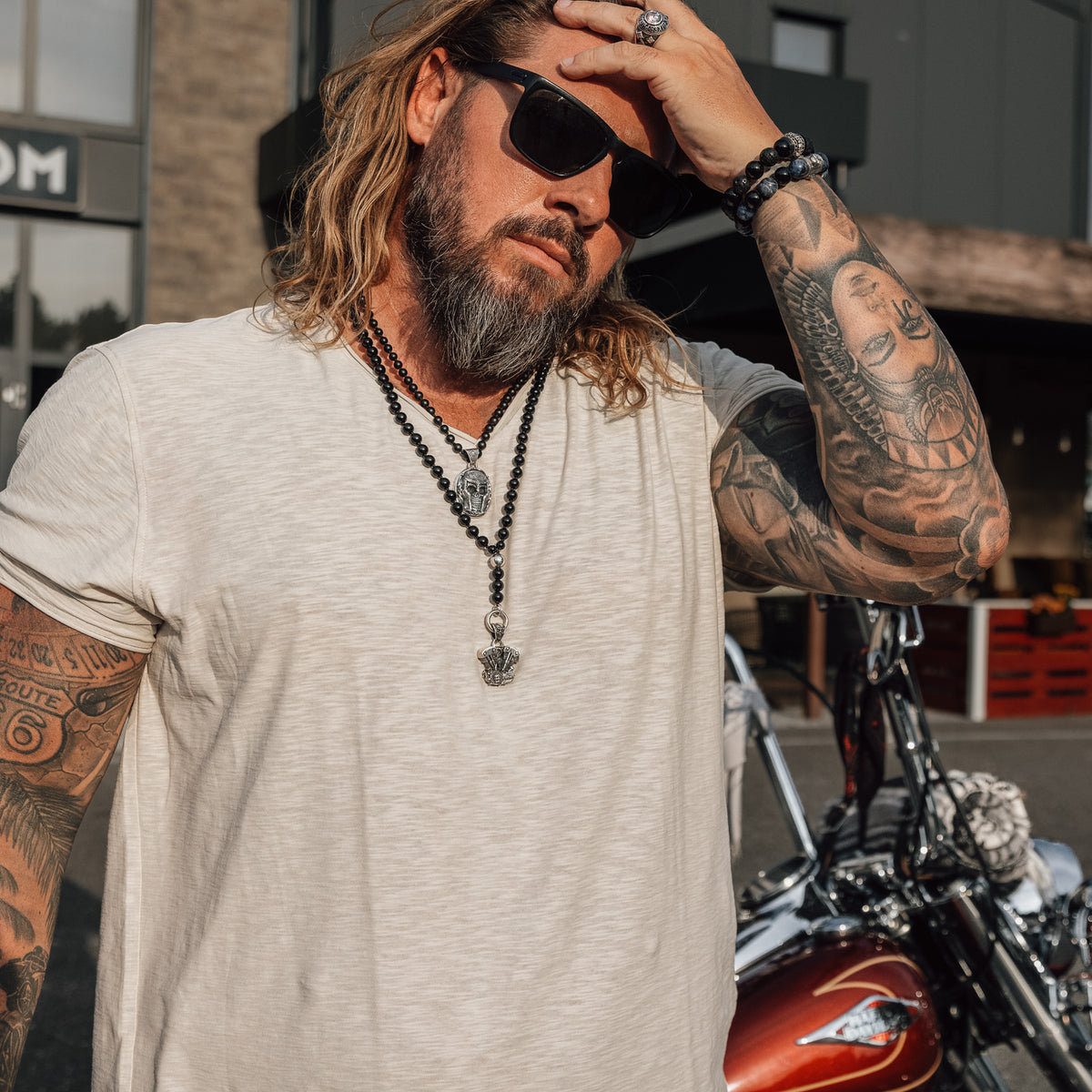 ANHÄNGER TOTENKOPF MASKE