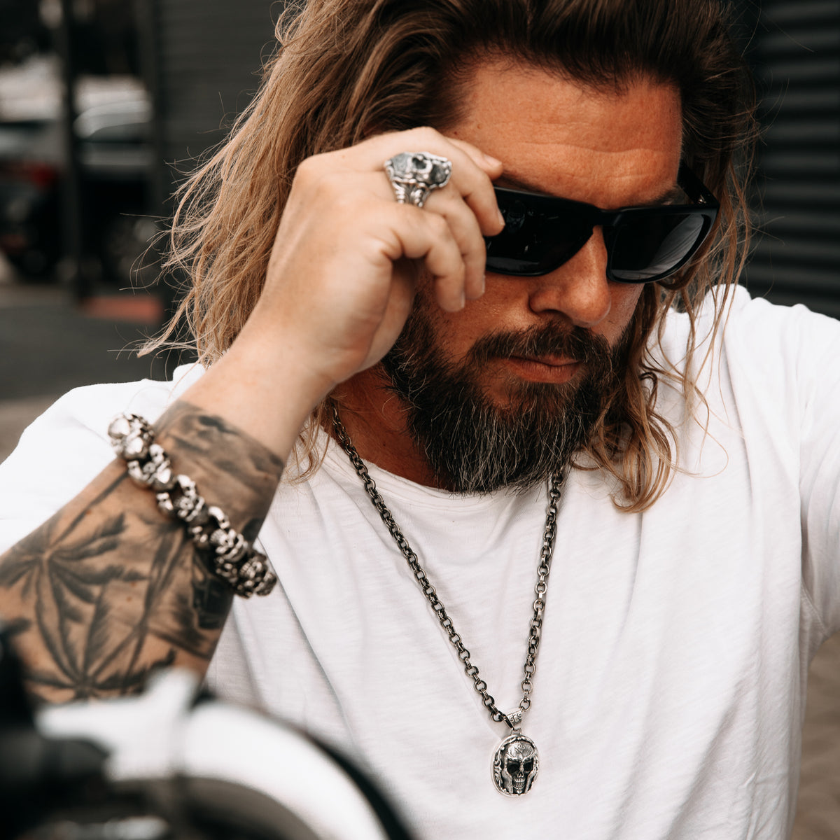 ANHÄNGER TOTENKOPF MASKE