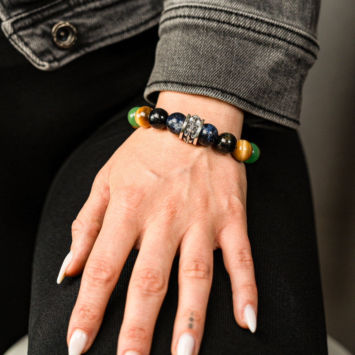 Bracciale Giglio Mix Pietra