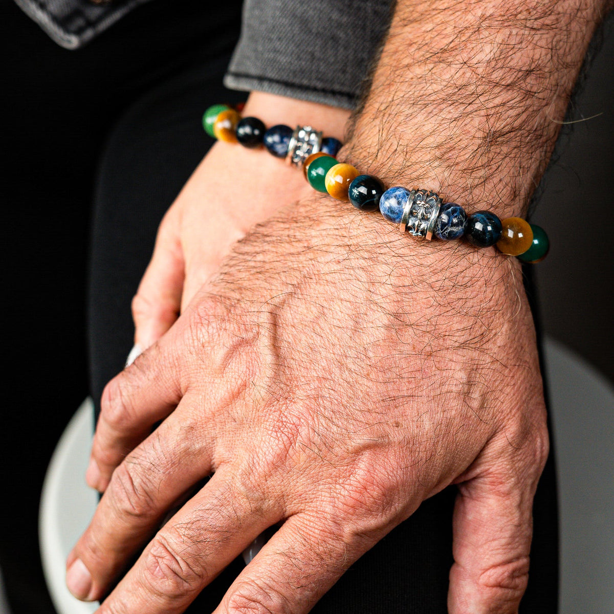 Bracciale Giglio Mix Pietra