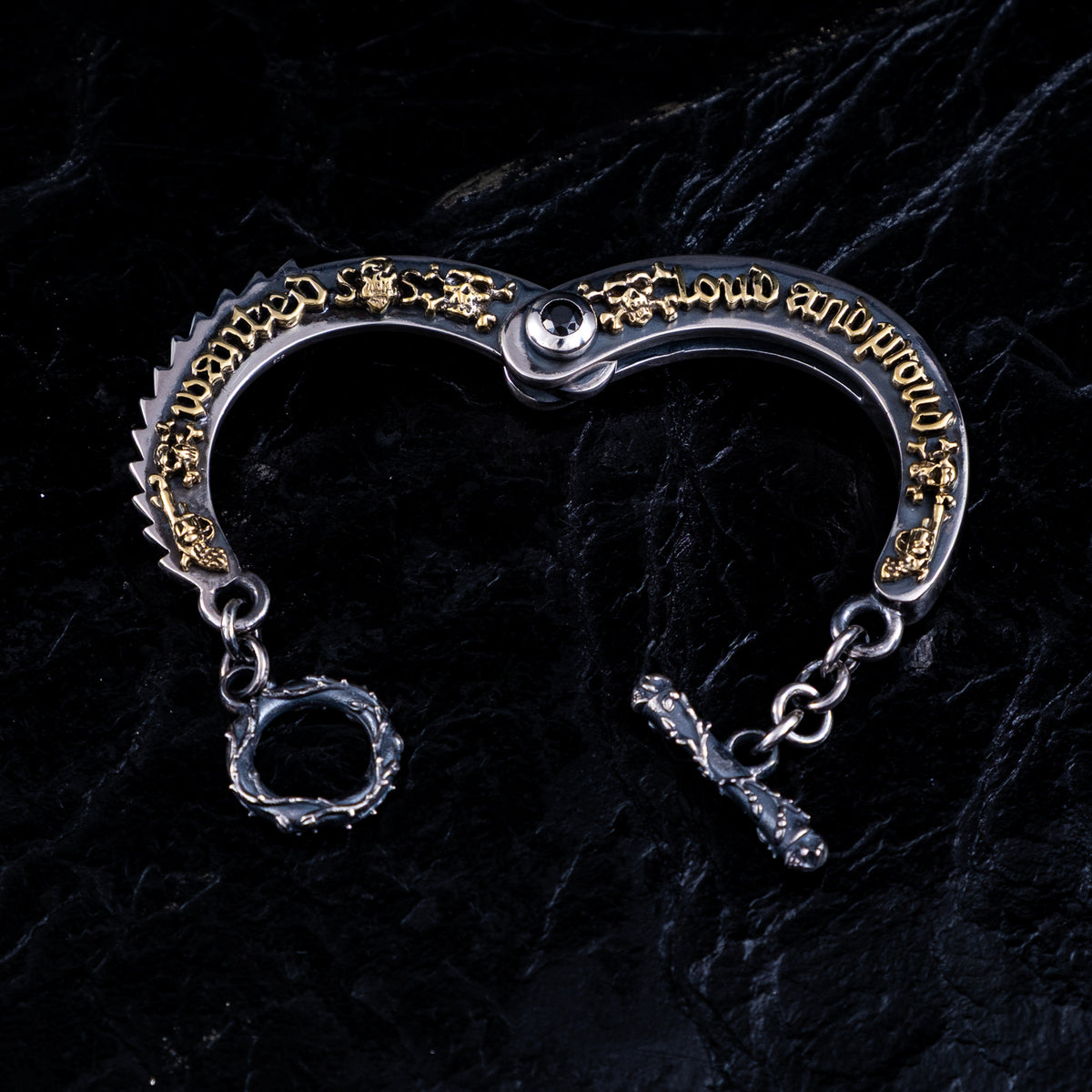 SILBERARMREIF HANDSCHELLE KLEIN