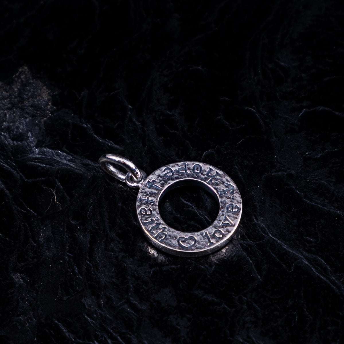 Anhänger Faith Hope Love