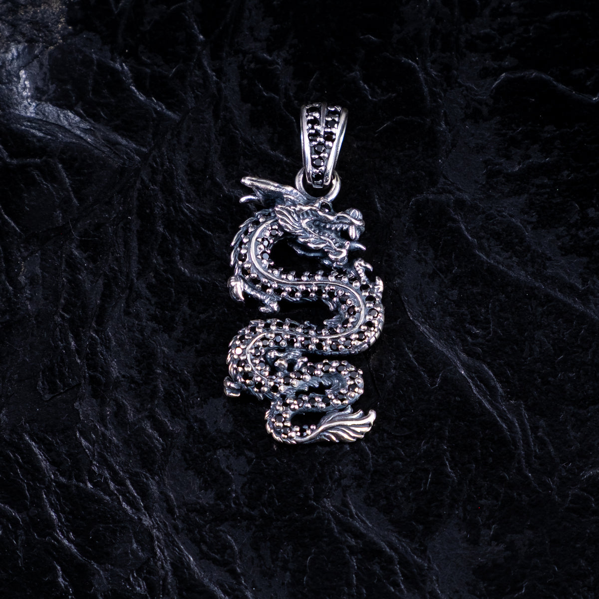 Anhänger Drache mit Zirkonia