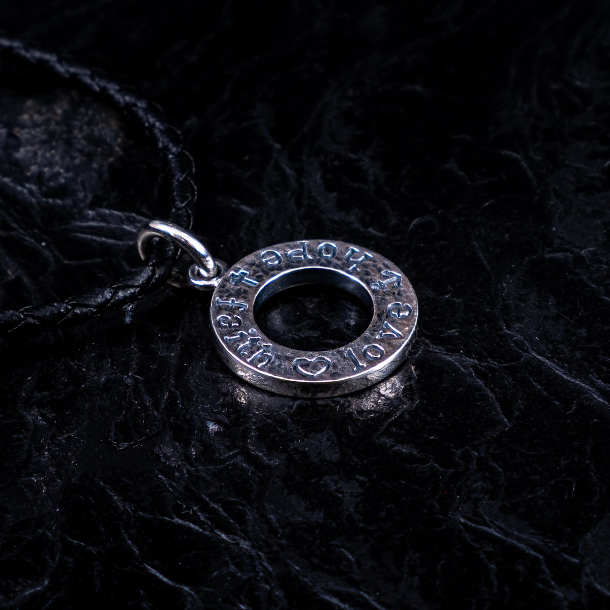 Anhänger Faith Hope Love