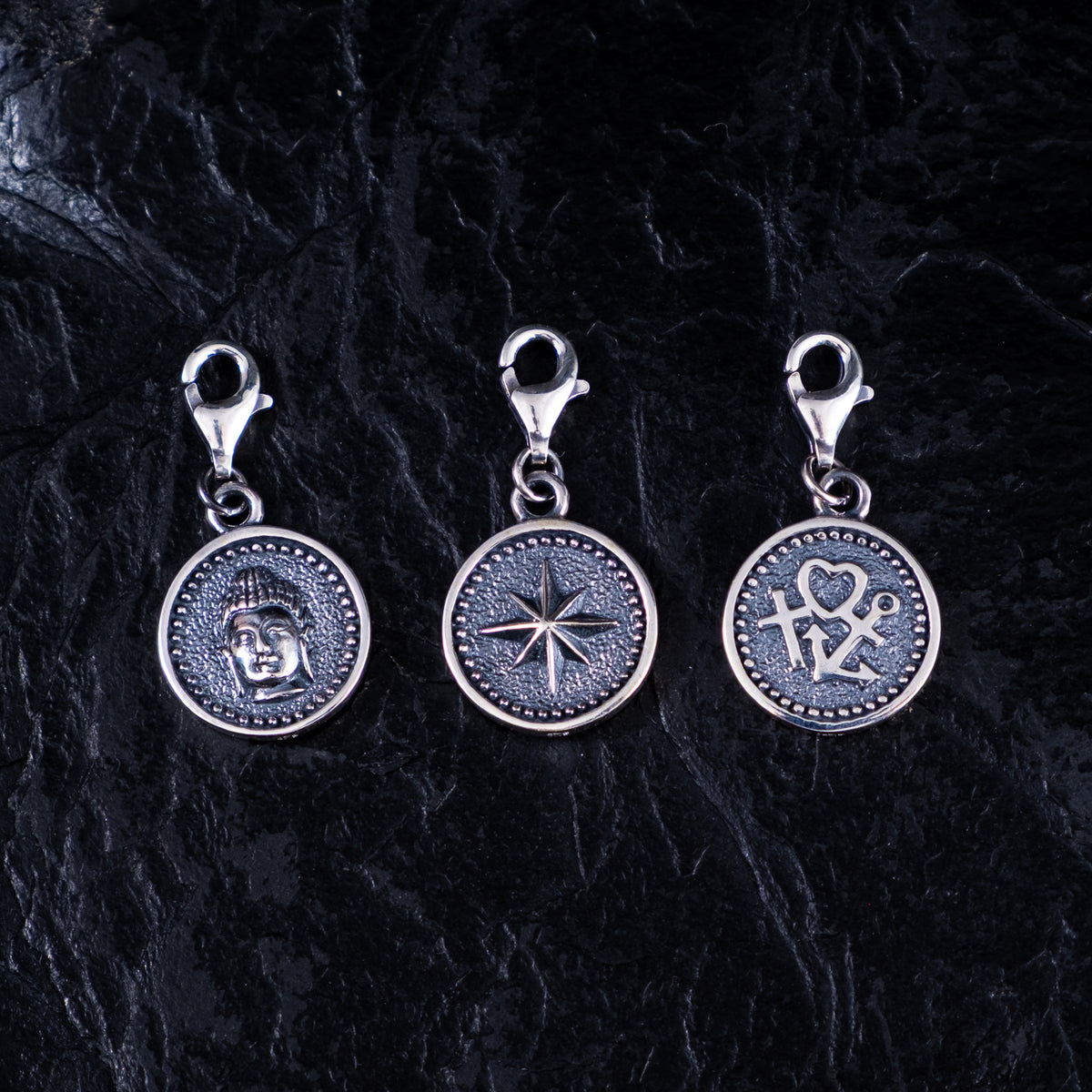 Anhänger Charm Kompassrose