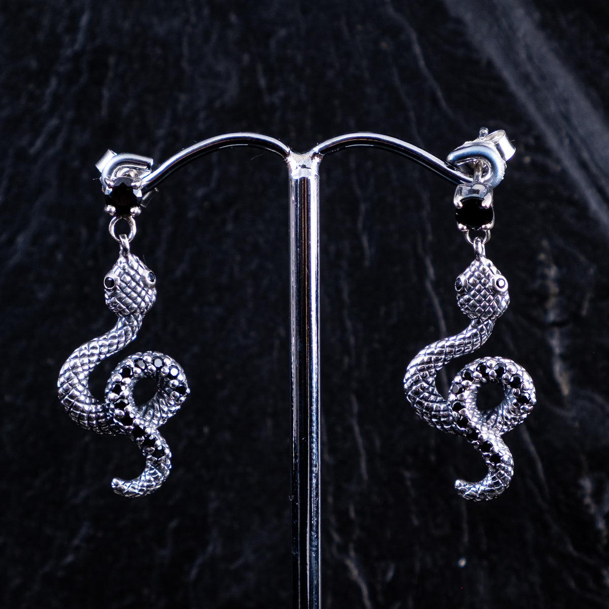 Ohrringe Hänger Schlange