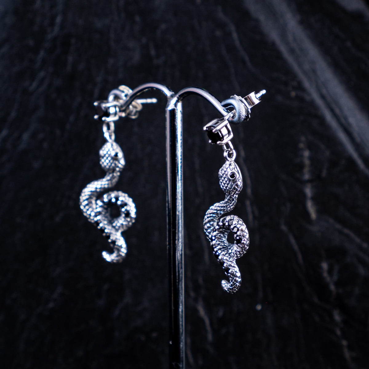Ohrringe Hänger Schlange