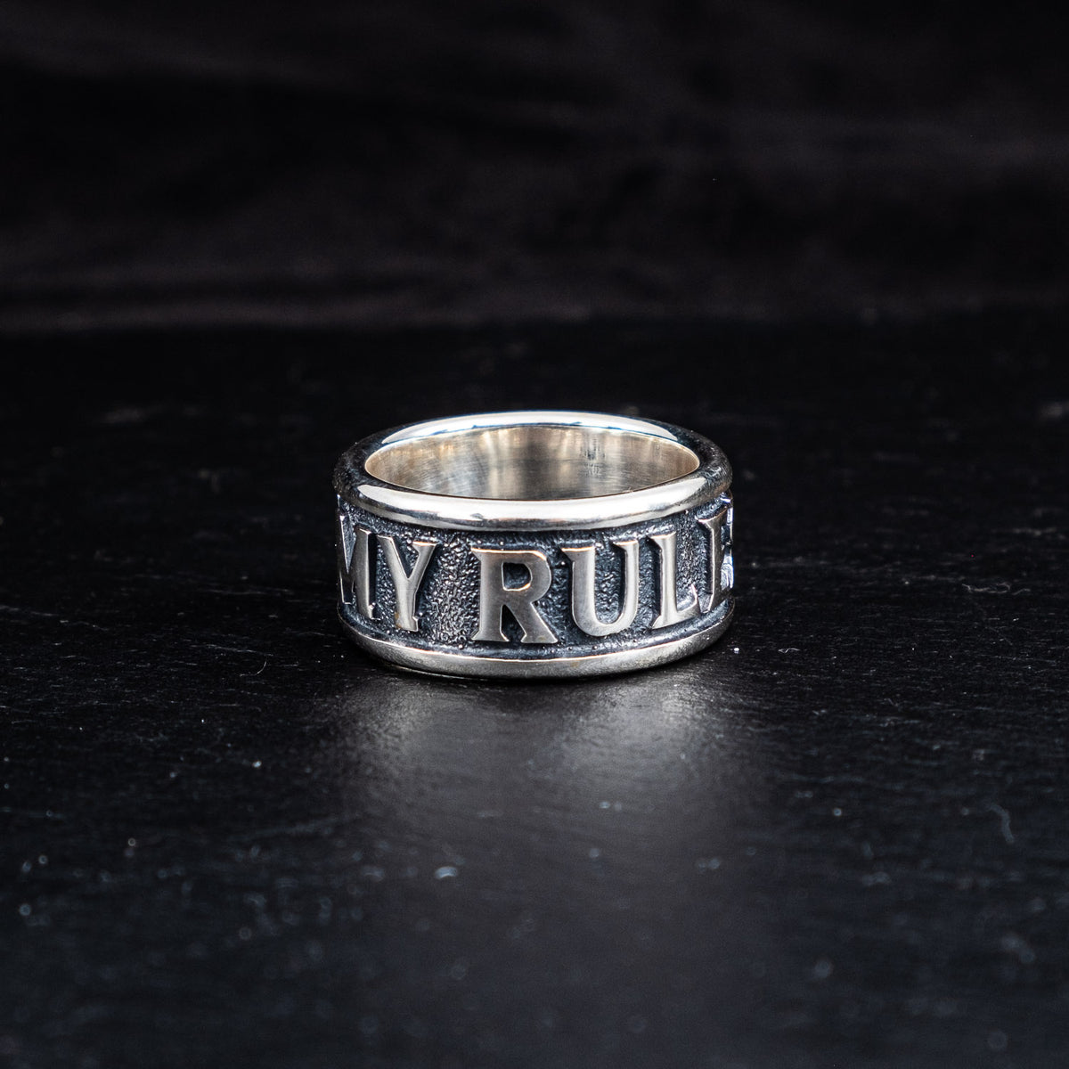 Ring "My life my rules"