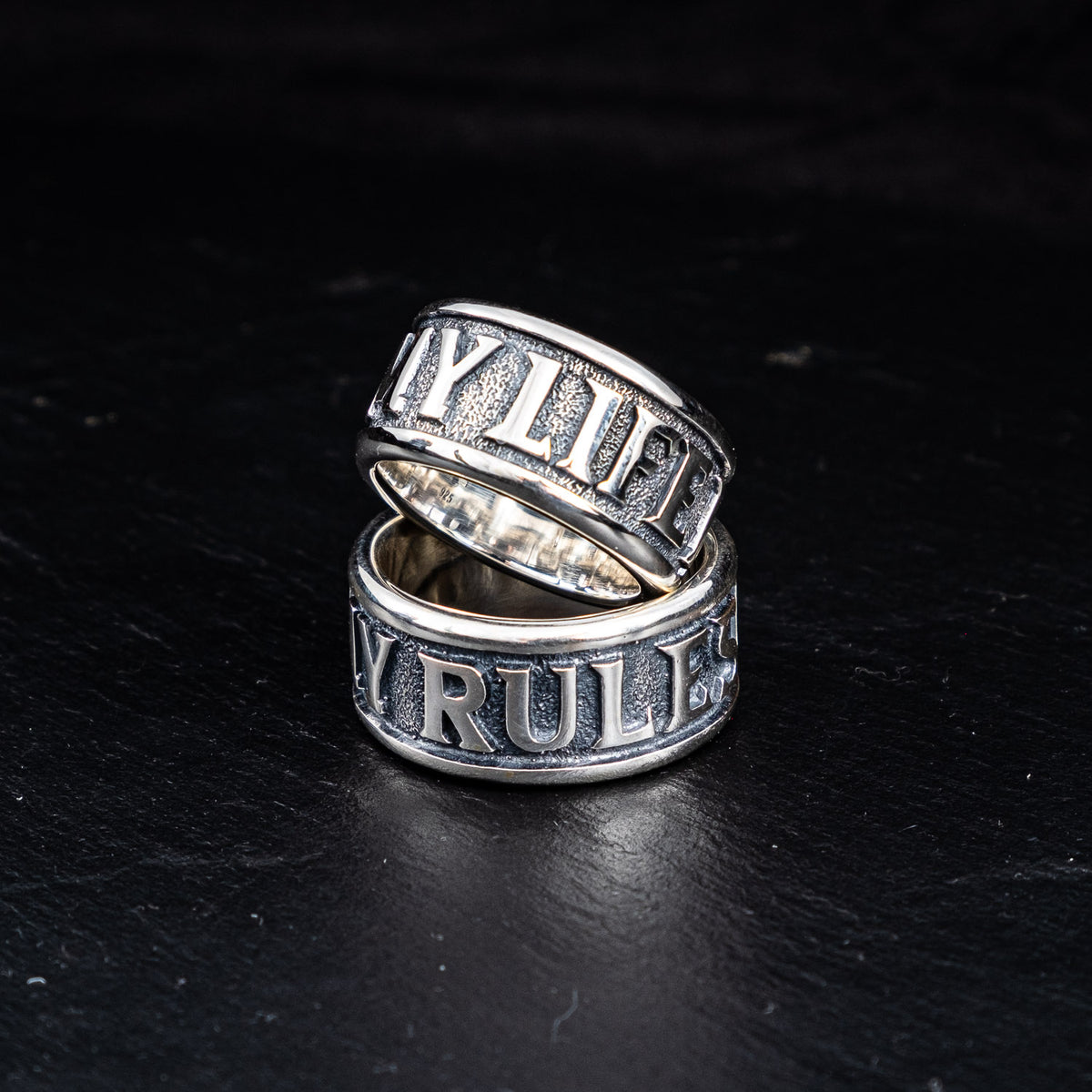 Ring "My life my rules"