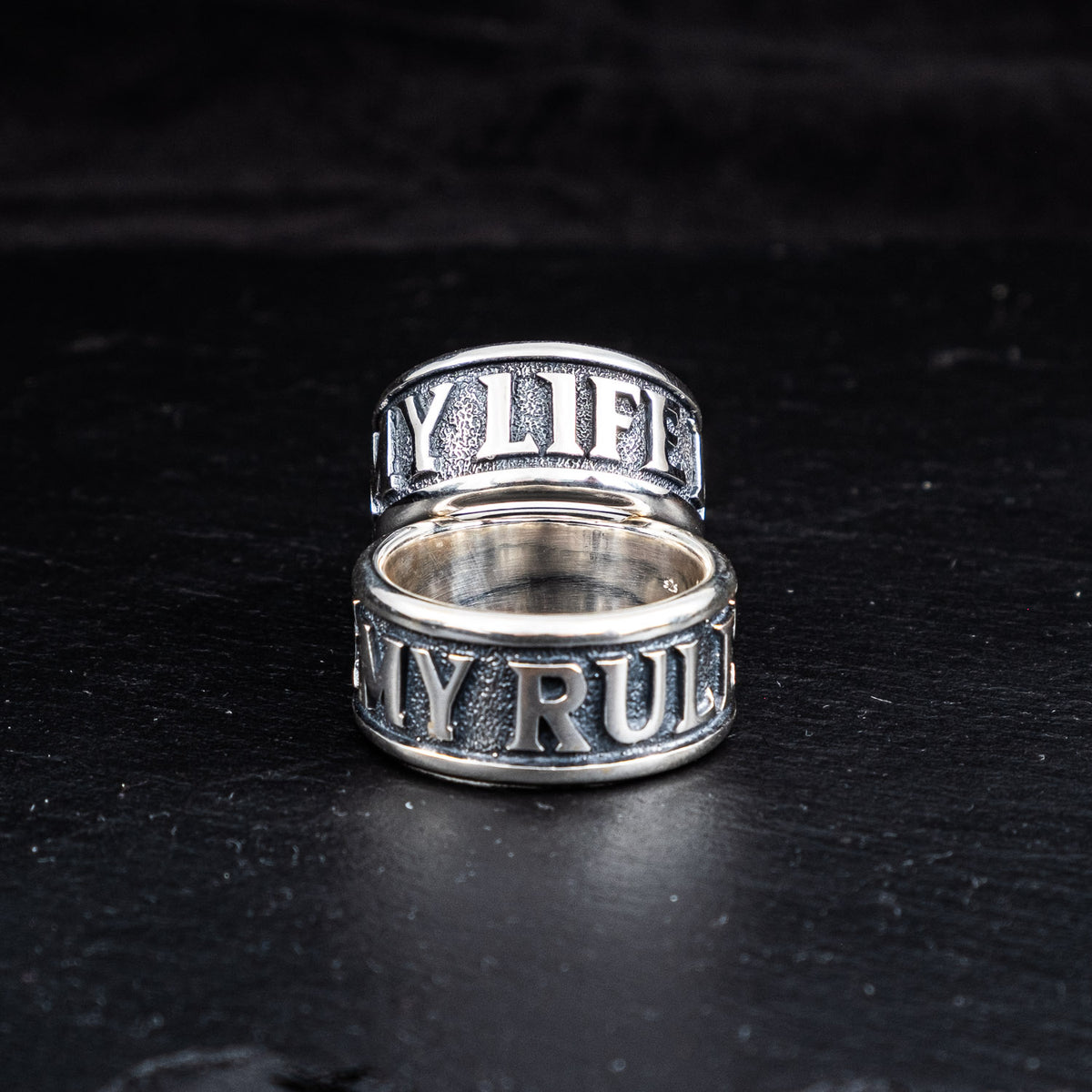 Ring "My life my rules"