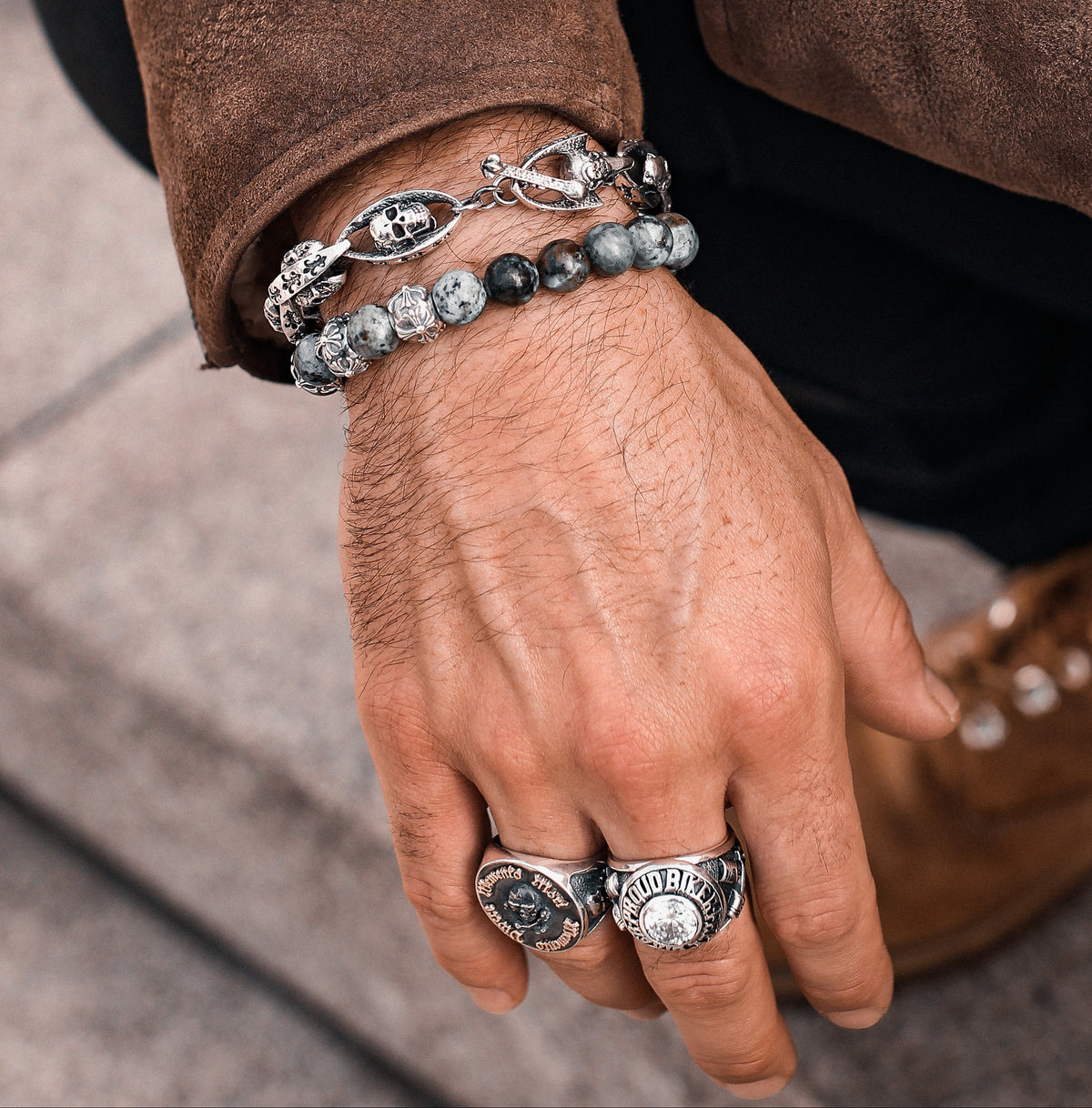 Anello Memento Mori