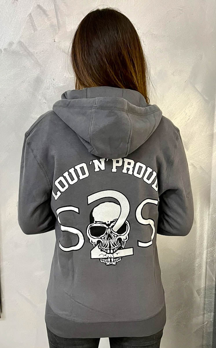 S2S Zip Hoodie Unisex S2S Silver2Silver