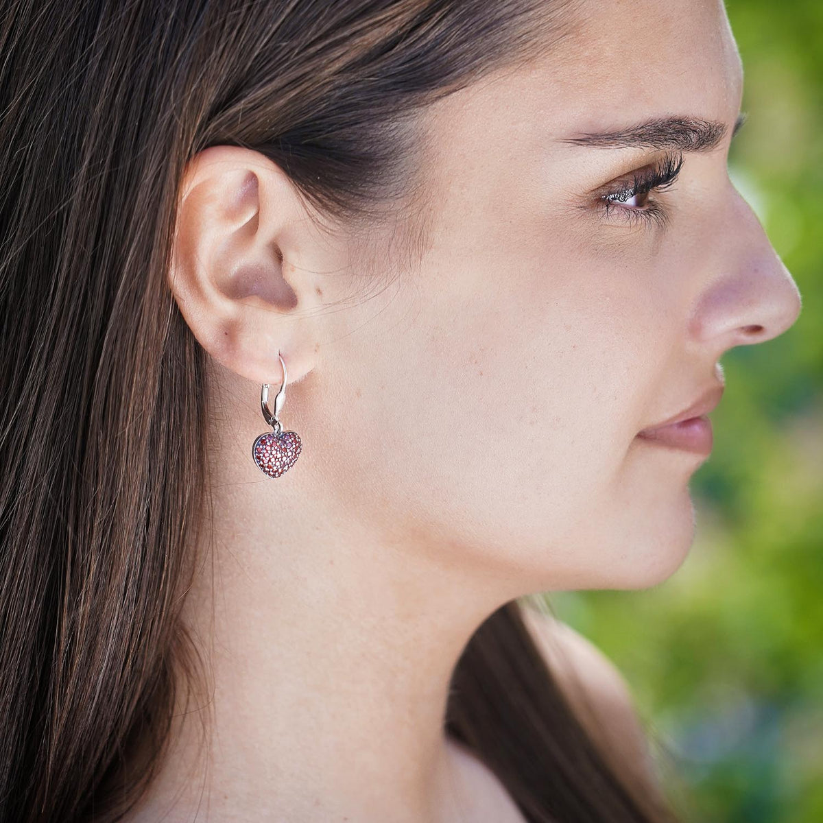 Heart earrings 