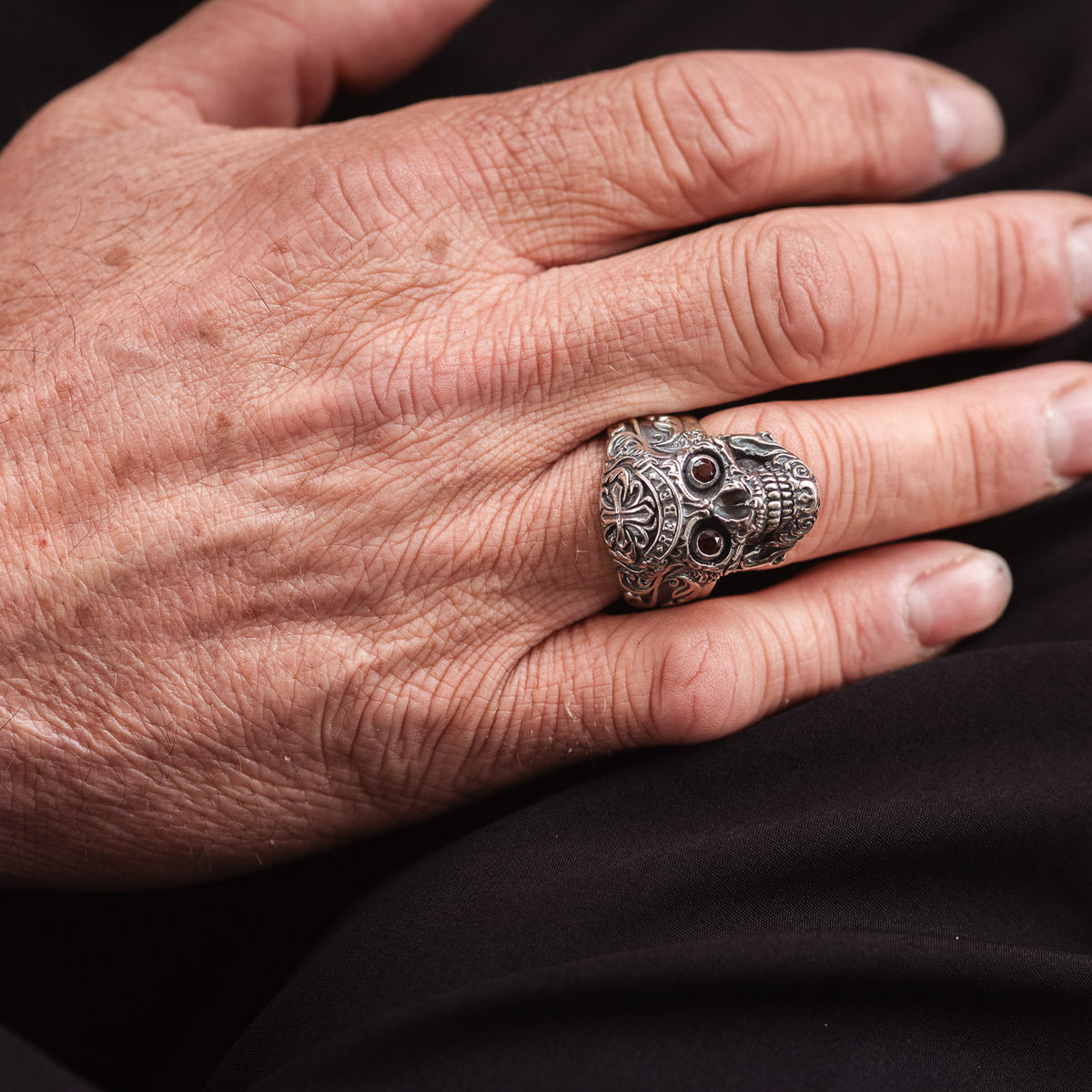Ring Skull Mexican 