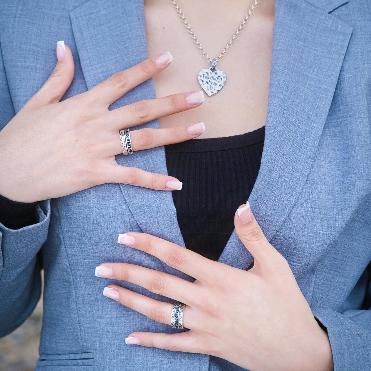 Ring Gehämmert