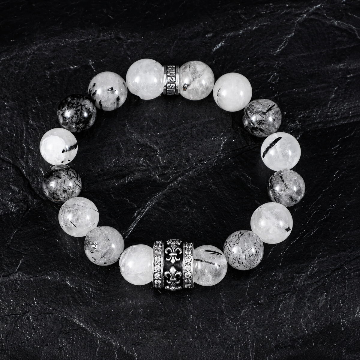 Armband Lilie Rutilquarz