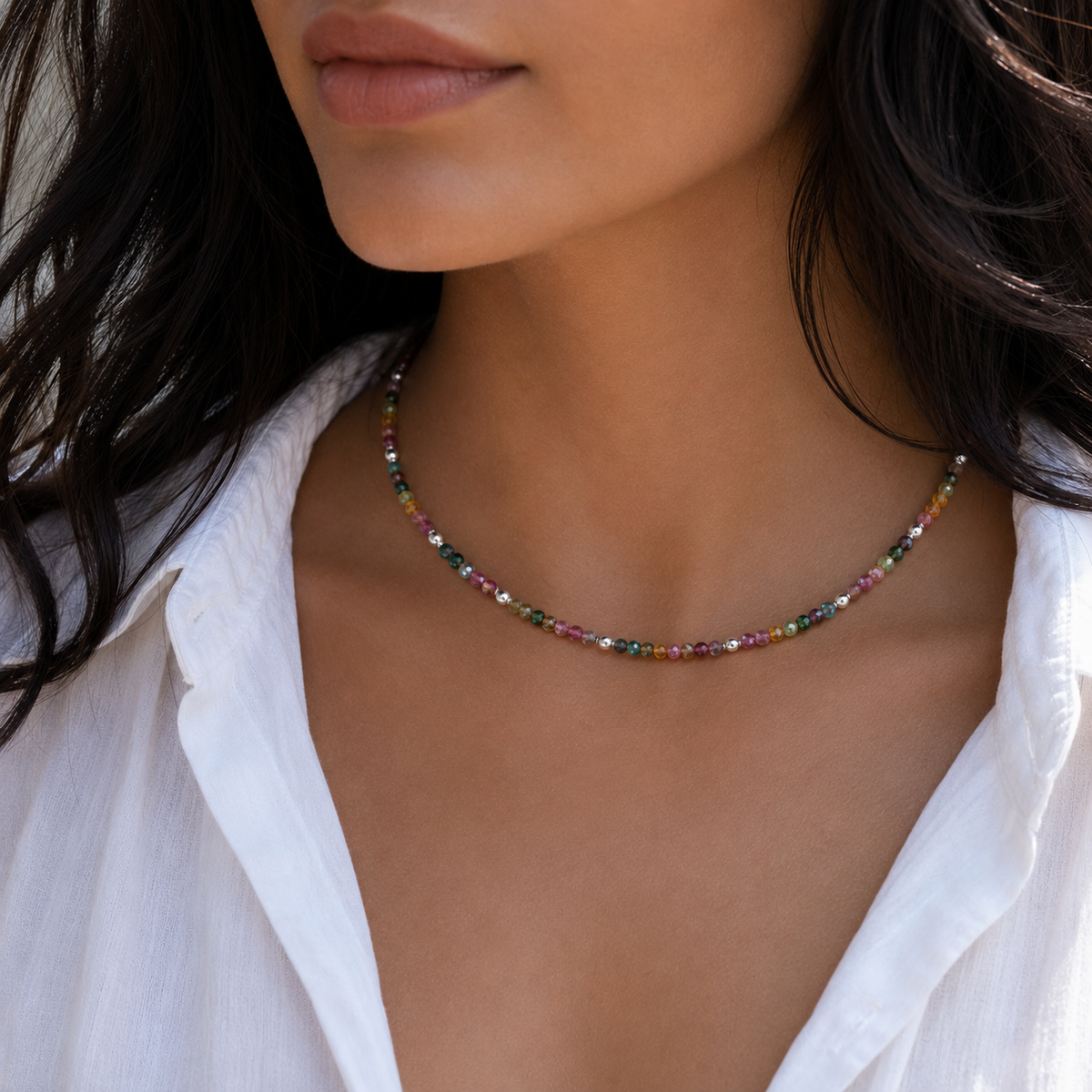 Necklace Tourmaline Mix 