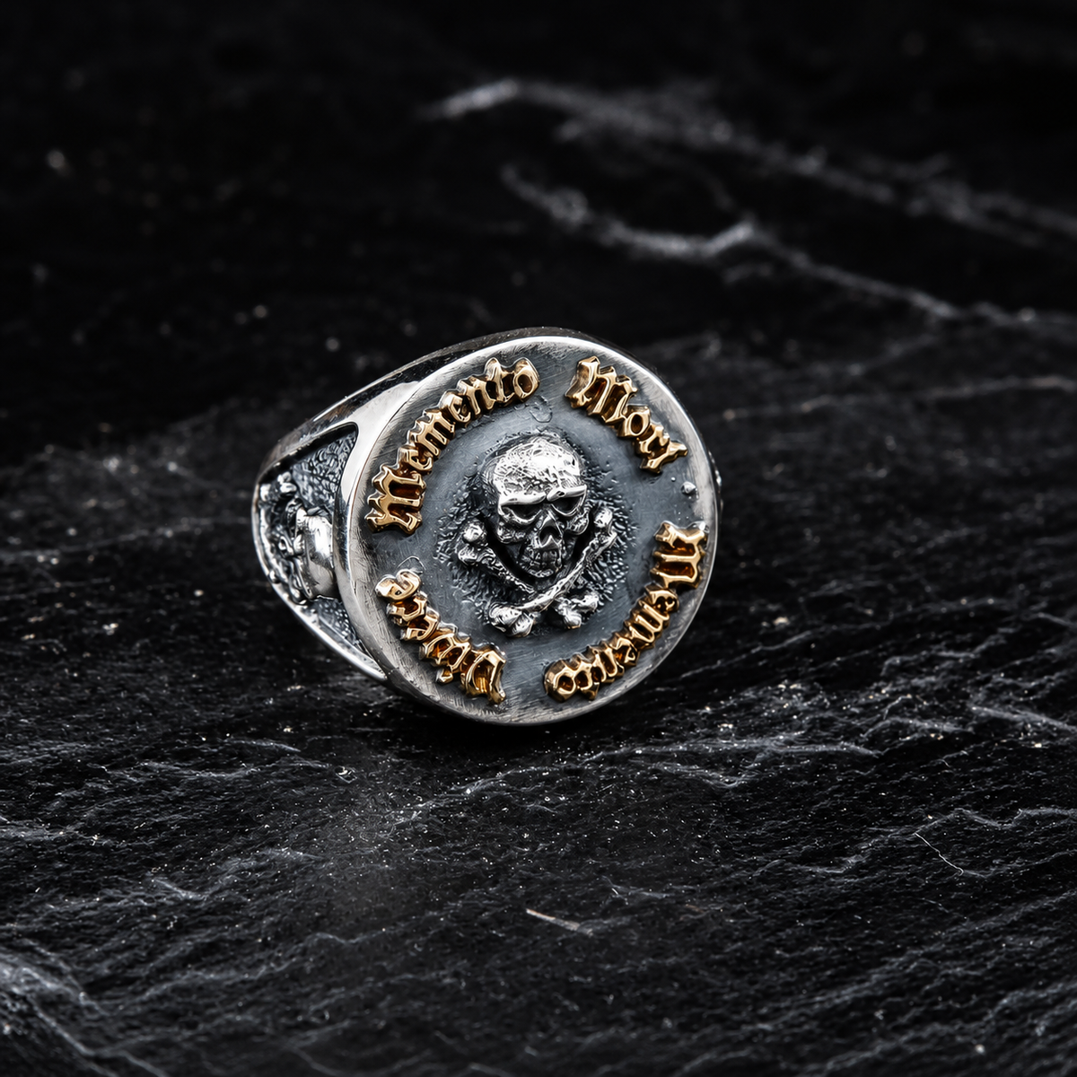RING MEMENTO MORI MEMENTO VIVERE
