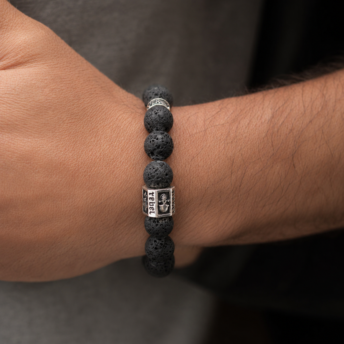 Armband 4 Motive Lava