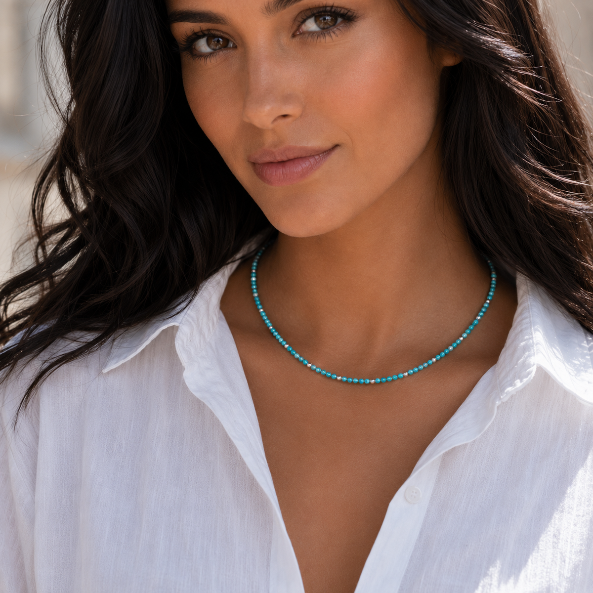 Necklace turquoise 