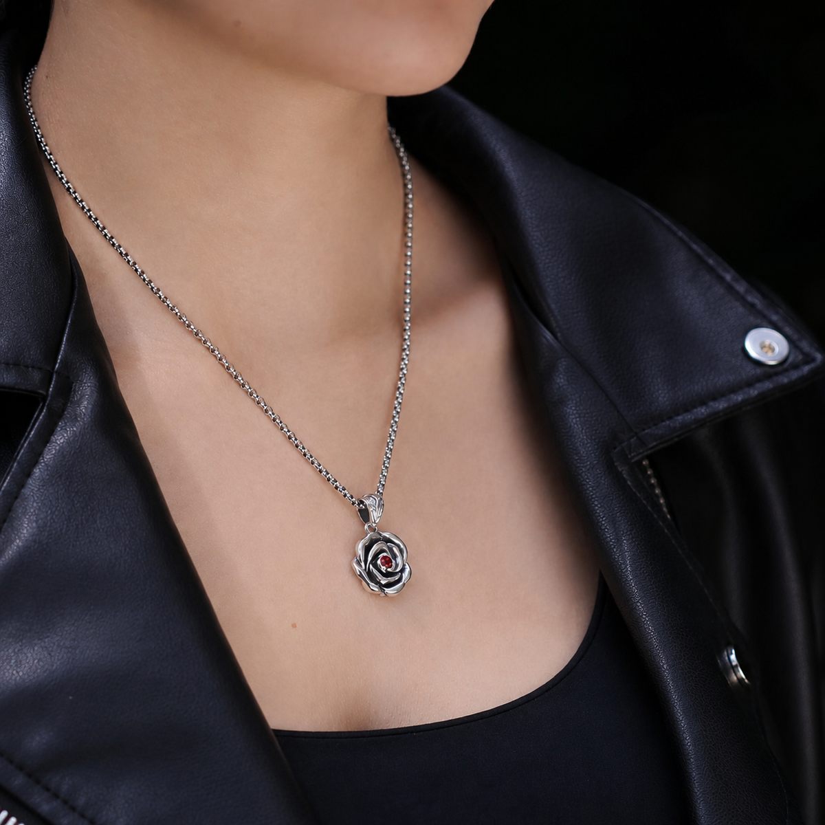 Pendant rose small 