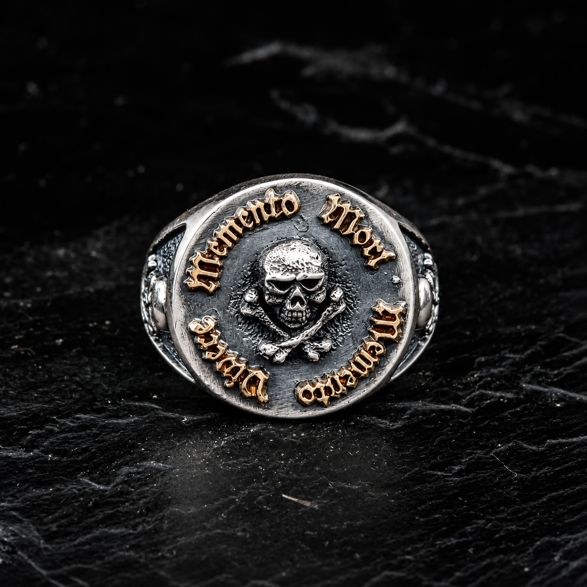 RING MEMENTO MORI MEMENTO VIVERE