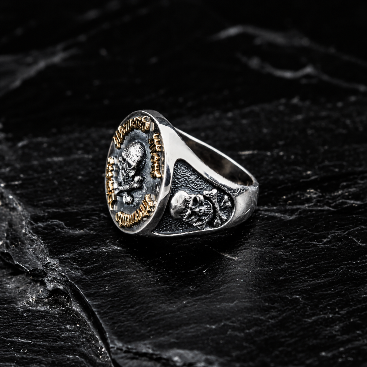 RING MEMENTO MORI MEMENTO VIVERE