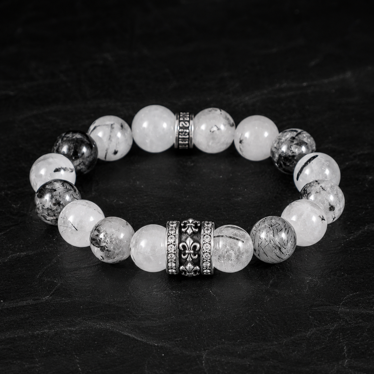 Armband Lilie Rutilquarz